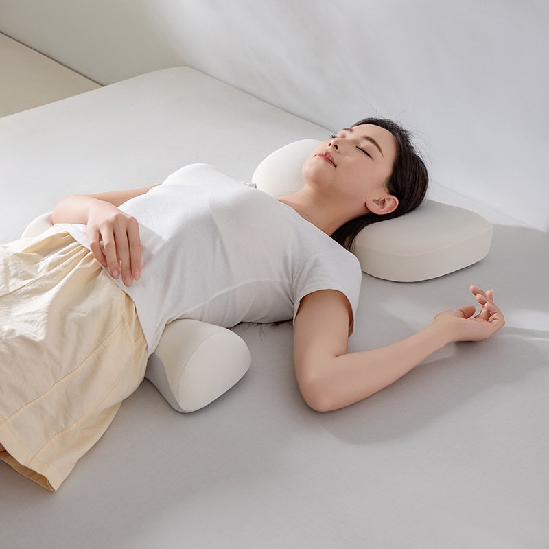 Dofia multi-zone memory foam support pillow